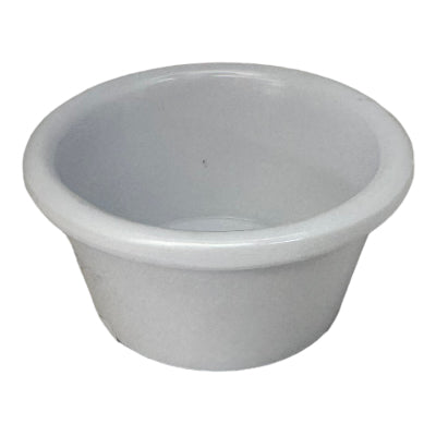 (NO PEDIR) RAMEKIN 2 OZ PREMIUM BLANCO 931-BL CAJA 96 PZS -RAMEKIN DE MELAMINA